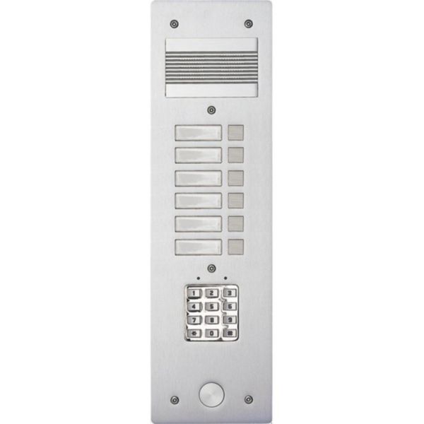 Platine de rue Série 200 audio étroite avec clavier codé façade Alu 4mm 6 appels - Page 10