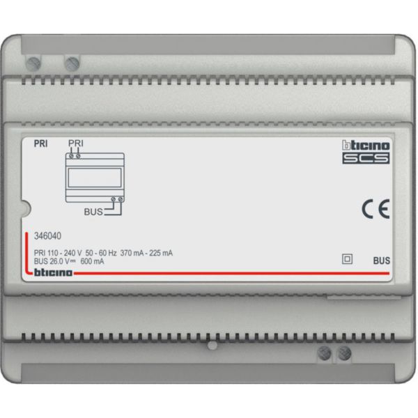 Alimentation modulaire pour installation audio 2 fils 230V 0,6A - 6 modules DIN - Page 3