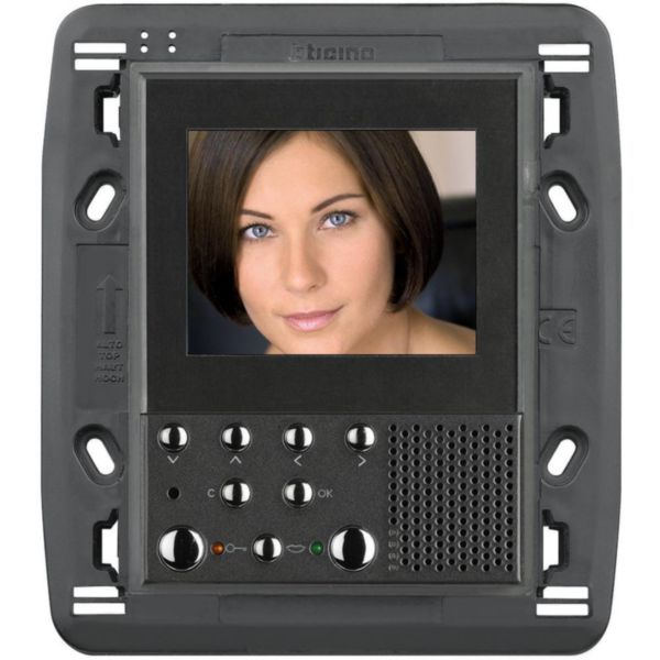 Poste intérieur vidéo mains-libres axolute vidéo display - anthracite