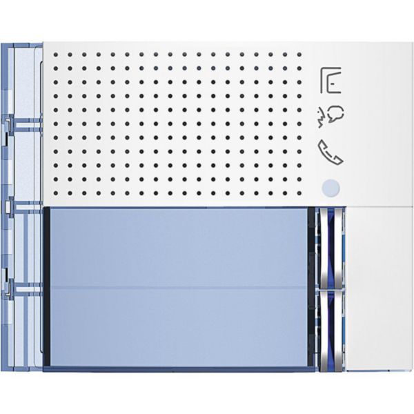 Façade Sfera New pour module électronique audio 2 appels Allwhite