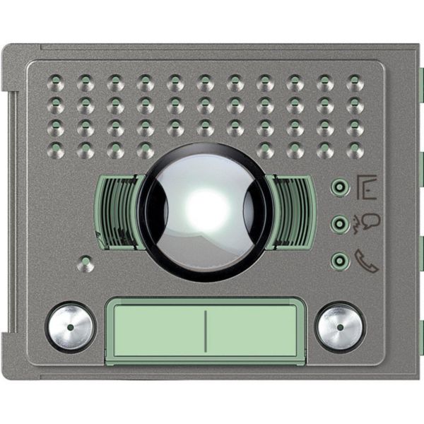 Façade Sfera Robur pour module électronique audio et vidéo 2 appels grand angle