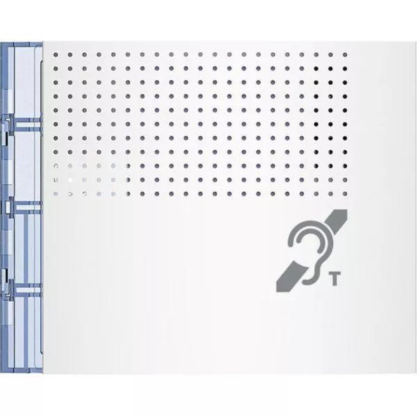 Façade Sfera New pour module boucle inductive et synthèse vocale Allwhite