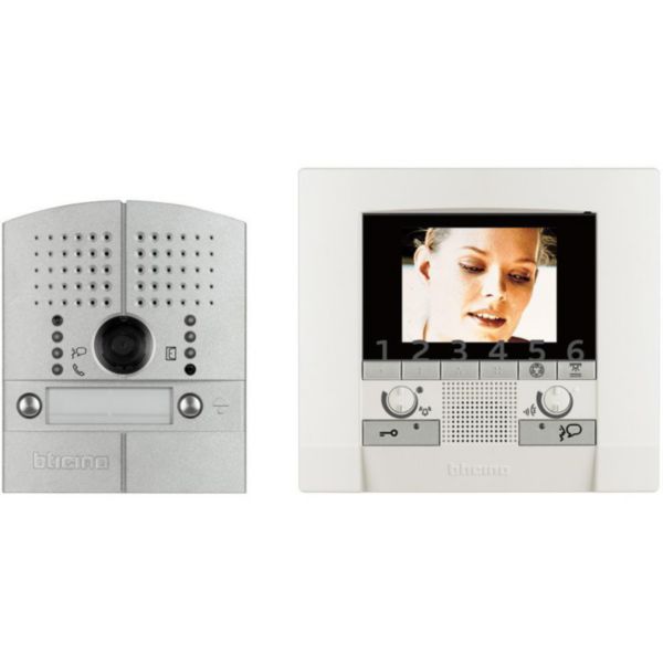 Kit videopolyxbase-l2000metal incasso bifam