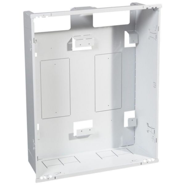Bac métal 2 travées Drivia 13 pour coffret 3 rangées + platine + coffret de com.