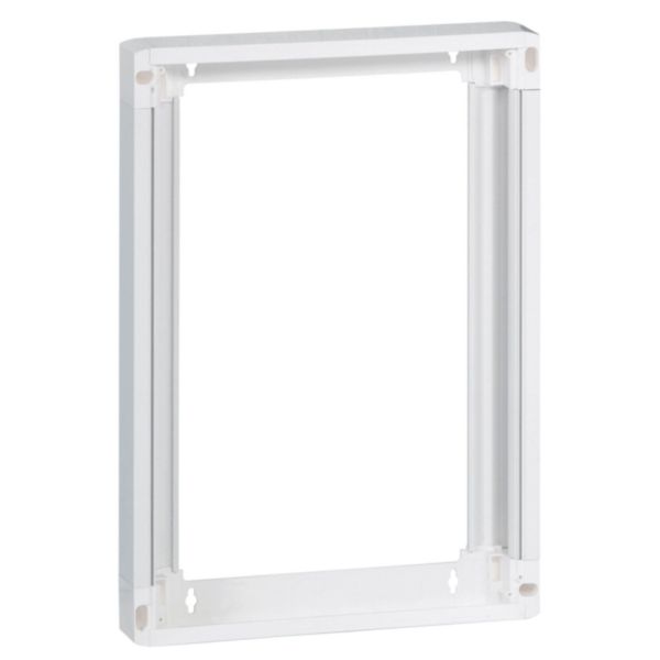 Rehausse pour coffret DRIVIA 18 modules 3 rangées - Blanc RAL9003