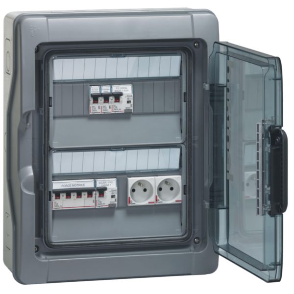 Coffret DTU IP65 IK09 1 départ 32A - arrivée sur bornier - Page 2