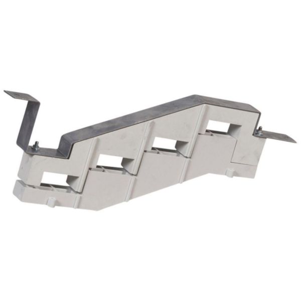 Support talon isolant pour barre aluminium en C 800A répartition VX³ en gaine à câbles externe XL³800