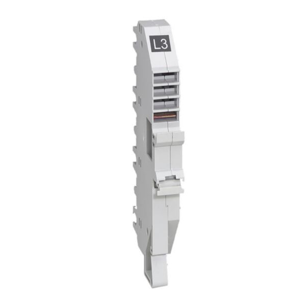 Base support plug-in HX³ pour répartition horizontale en armoire XL³ des DX³ unipolaire phase L3Avec 1 module par pôle - Page 169