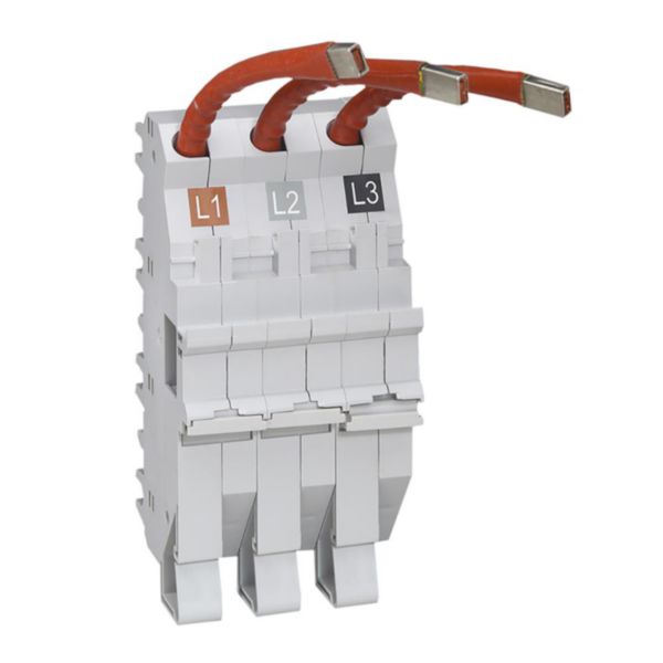 Base support à fils HX³ pour répartition horizontale en armoire XL³ des DX³ tripolaire 1,5 module par pôle - Page 169