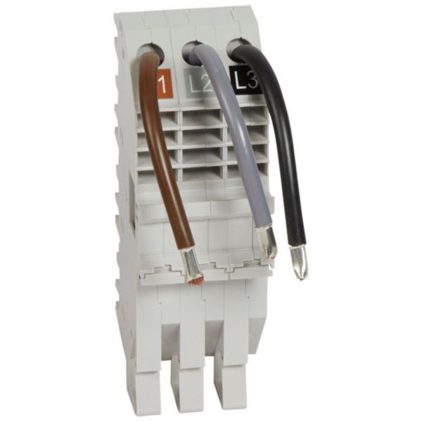 Base support à fils HX³ pour répartition horizontale en armoire XL³ des DX³ tripolaire 1 module par pôle - Page 165