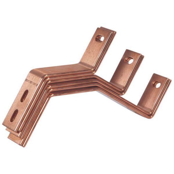 Kit de raccordement sur jeu de barres horizontal VX³IS pour jeu de barres aluminium 1600A In 1250A entraxe 75mm