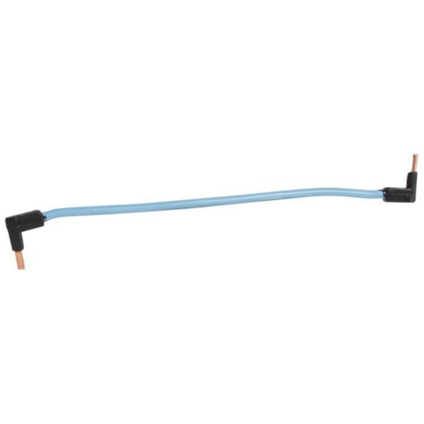 Cordon de repiquage neutre pour appareils bornes à vis - section 10mm² - longueur 270mm