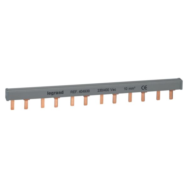 407782 Disjoncteur DX³6000 10kA arrivée haute et départ bas à vis 2P 230V~ à  400V~ - 10A - courbe C - 2 modules - professionnel