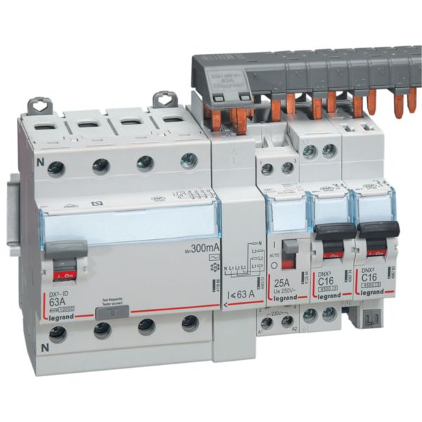 Peigne d'alimentation tétrapolaire tête de groupe HX³ horizontal optimisé - longueur 12 modules