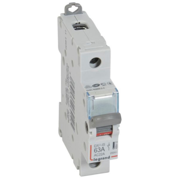 Interrupteur-sectionneur DX³-IS 1P 250V~ - 63A - 1 module