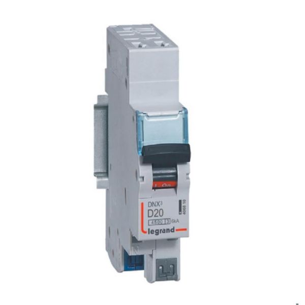 Disjoncteur Phase+Neutre DNX³4500 6kA arrivée et sortie borne automatique - 1P+N 230V~ 20A courbe D - 1 module - Page 7