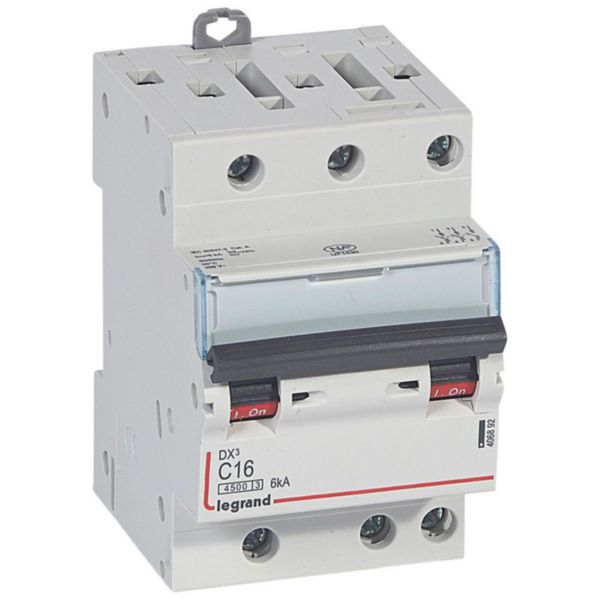 Disjoncteur DX³4500 6kA arrivée haute et sortie basse par borne à vis - tripolaire 400V~ 16A courbe C - 3 modules - Page 6