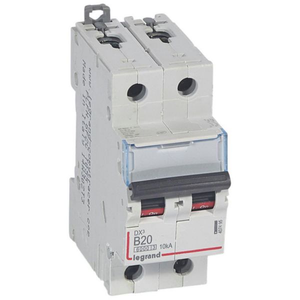 Disjoncteur DX³6000 10kA arrivée haute et départ bas à vis 2P 230V~ à 400V~ - 20A - courbe B - 2 modules - Page 7