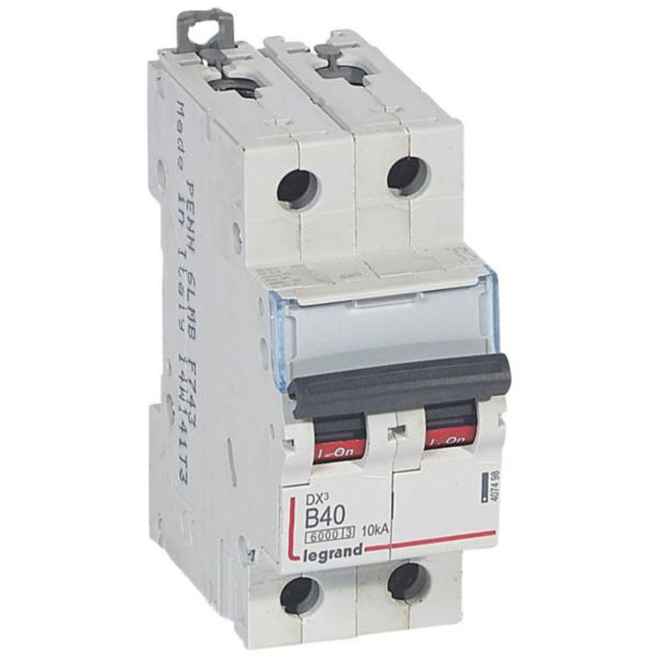 Disjoncteur DX³6000 10kA arrivée haute et départ bas à vis 2P 230V~ à 400V~ - 40A - courbe B - 2 modules - Page 7