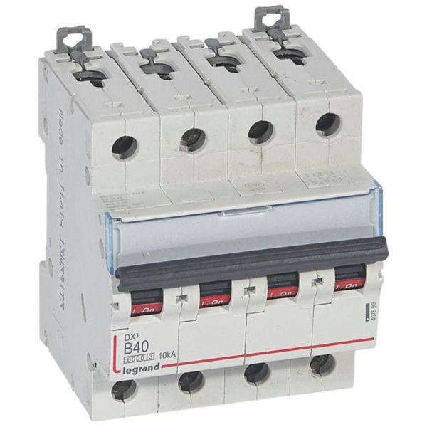 Disjoncteur DX³6000 10kA arrivée haute et départ bas à vis 4P 400V~ - 40A - courbe B - 4 modules - Page 7