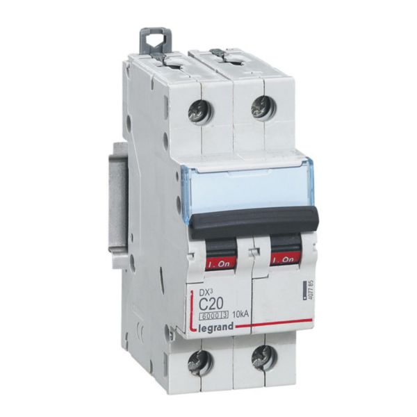 Disjoncteur DX³6000 10kA arrivée haute et départ bas à vis 2P 230V~ à 400V~ - 20A - courbe C - 2 modules - Page 5