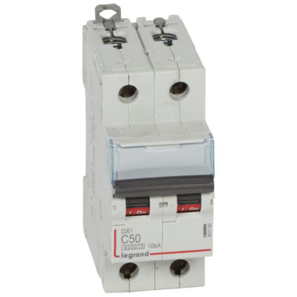 Disjoncteur DX³6000 10kA arrivée haute et départ bas à vis 2P 230V~ à 400V~ - 50A - courbe C - 2 modules - Page 6