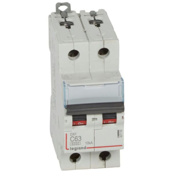 Disjoncteur DX³6000 10kA arrivée haute et départ bas à vis 2P 230V~ à 400V~ - 63A - courbe C - 2 modules - Page 6