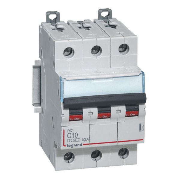 Disjoncteur DX³6000 10kA arrivée haute et départ bas à vis 3P 400V~ - 10A - courbe C - pour peigne HX³ traditionnel - Page 5