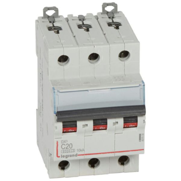 Disjoncteur DX³6000 10kA arrivée haute et départ bas à vis 3P 400V~ - 20A - courbe C - pour peigne HX³ traditionnel - Page 5