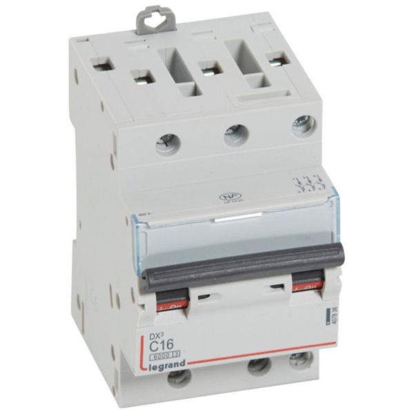 Disjoncteur DX³6000 10kA arrivée haute et départ bas à vis 3P 400V~ - 16A - courbe C - pour peigne HX³ optimisé - Page 8