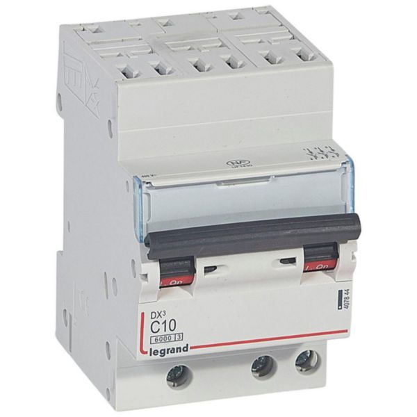 Disjoncteur DX³6000 10kA arrivée haute automatique départ bas à vis 3P 400V~ - 10A - courbe C - pour peigne HX³ optimisé - Page 8