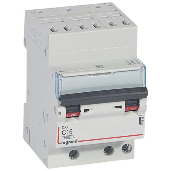 Disjoncteur DX³6000 10kA arrivée haute automatique départ bas à vis 3P 400V~ - 16A - courbe C - pour peigne HX³ optimisé - Page 9