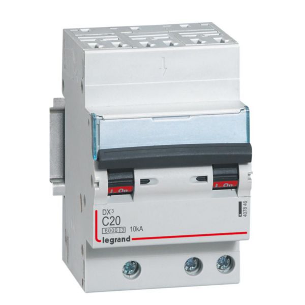Disjoncteur DX³6000 10kA arrivée haute automatique départ bas à vis 3P 400V~ - 20A - courbe C - pour peigne HX³ optimisé - Page 8