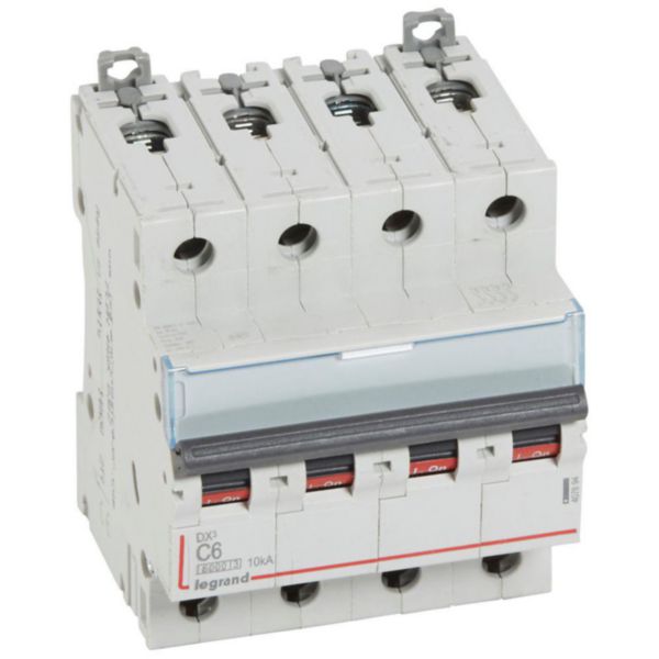 Disjoncteur DX³6000 10kA arrivée haute et départ bas à vis 4P 400V~ - 6A - courbe C - pour peigne HX³ traditionnel - Page 9
