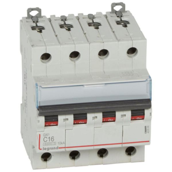 Disjoncteur DX³6000 10kA arrivée haute et départ bas à vis 4P 400V~ - 16A - courbe C - pour peigne HX³ traditionnel - Page 9