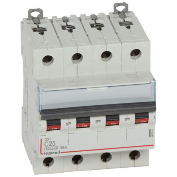 Disjoncteur DX³6000 10kA arrivée haute et départ bas à vis 4P 400V~ - 25A - courbe C - pour peigne HX³ traditionnel - Page 9