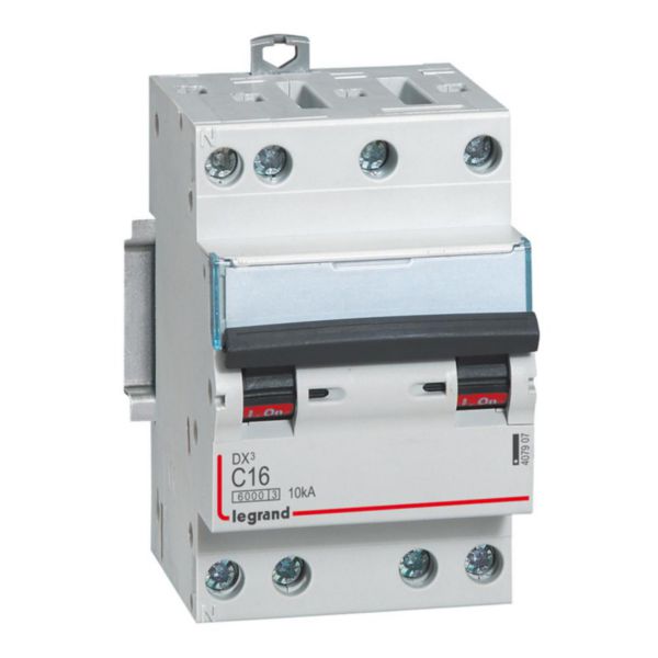 Disjoncteur DX³6000 10kA arrivée haute et départ bas à vis 4P 400V~ - 16A - courbe C - pour peigne HX³ optimisé - Page 4