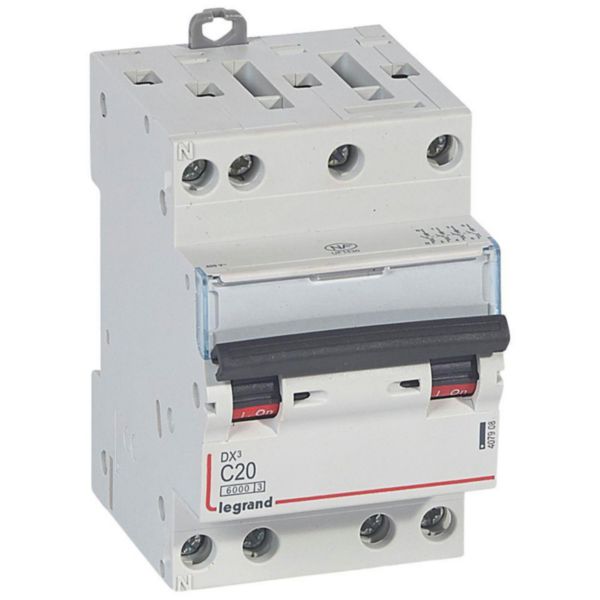 Disjoncteur DX³6000 10kA arrivée haute et départ bas à vis 4P 400V~ - 20A - courbe C - pour peigne HX³ optimisé - Page 4