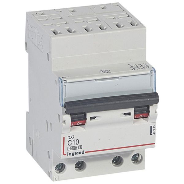 Disjoncteur DX³6000 10kA arrivée haute automatique départ bas à vis 4P 400V~ - 10A - courbe C - pour peigne HX³ optimisé - Page 4