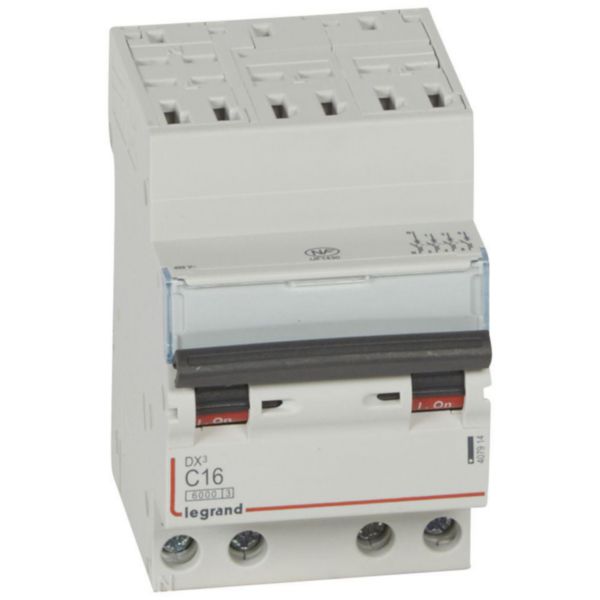 Disjoncteur DX³6000 10kA arrivée haute automatique départ bas à vis 4P 400V~ - 16A - courbe C - pour peigne HX³ optimisé - Page 5