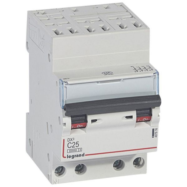 Disjoncteur DX³6000 10kA arrivée haute automatique départ bas à vis 4P 400V~ - 25A - courbe C - pour peigne HX³ optimisé - Page 5