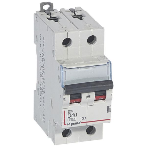 Disjoncteur DX³6000 10kA arrivée haute et départ bas à vis 2P 230V~ à 400V~ - 40A - courbe D - 2 modules - Page 6