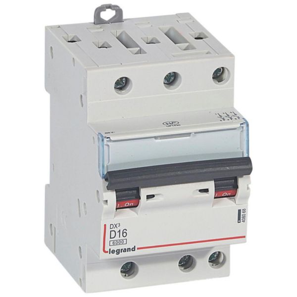 Disjoncteur DX³6000 10kA arrivée haute et départ bas à vis 3P 400~ - 16A - courbe D - pour peigne HX³ optimisé - Page 9