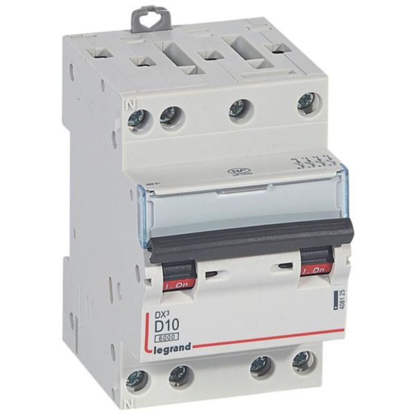 Disjoncteur DX³6000 10kA arrivée haute et départ bas à vis 4P 400~ - 10A - courbe D - pour peigne HX³ optimisé - Page 9
