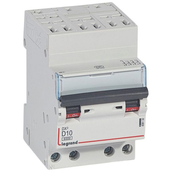 Disjoncteur DX³6000 10kA arrivée haute automatique départ bas à vis 4P 400V~ - 10A - courbe D - pour peigne HX³ optimisé - Page 8