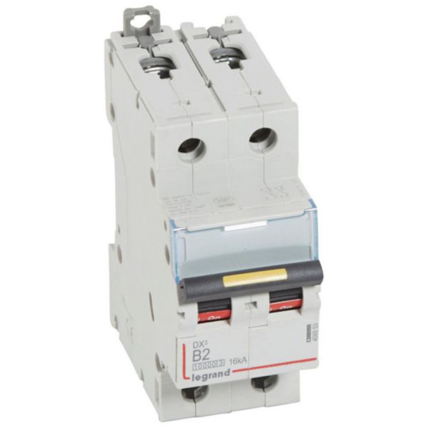 Disjoncteur DX³10000 16kA arrivée haute et départ bas à vis 2P 230V~ à 400V~ - 2A - courbe B - 2 modules - Page 66