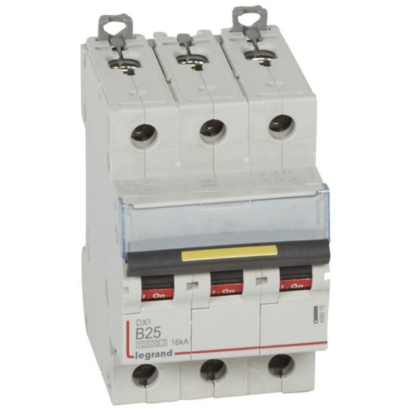 Disjoncteur DX³10000 16kA arrivée haute et départ bas à vis 3P 400V~ - 25A - courbe B - 3 modules - Page 64