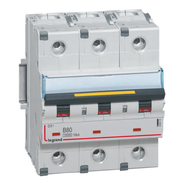 Disjoncteur DX³10000 16kA arrivée haute et départ bas à vis 3P 400V~ - 80A - courbe B - 4,5 modules - Page 26