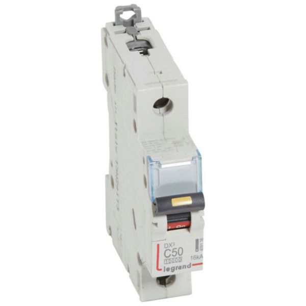 Disjoncteur DX³10000 16kA arrivée haute et départ bas à vis 1P 230V~ à 400V~ - 50A - courbe C - 1 module - Page 22