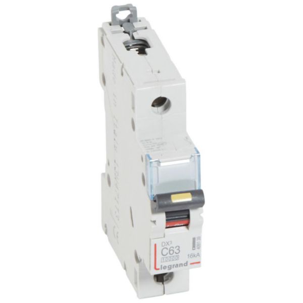 Disjoncteur DX³10000 16kA arrivée haute et départ bas à vis 1P 230V~ à 400V~ - 63A - courbe C - 1 module - Page 22